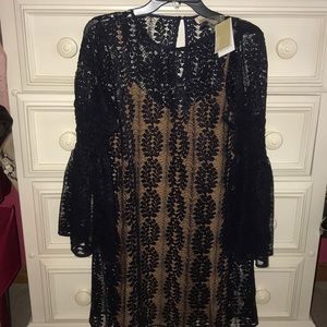 Michae Kors bell-sleeve dress NWT